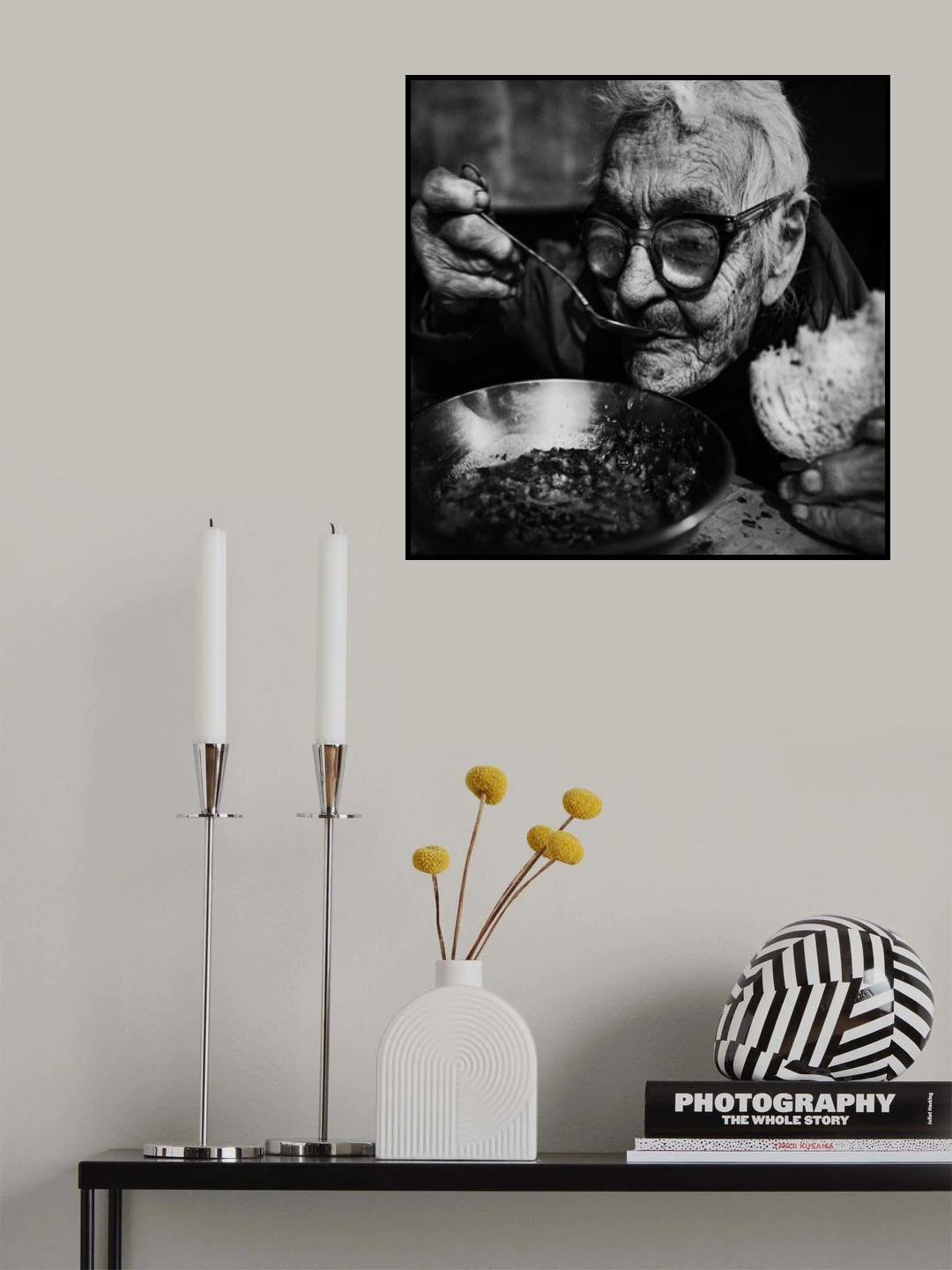 Lunch Poster och Canvastavla