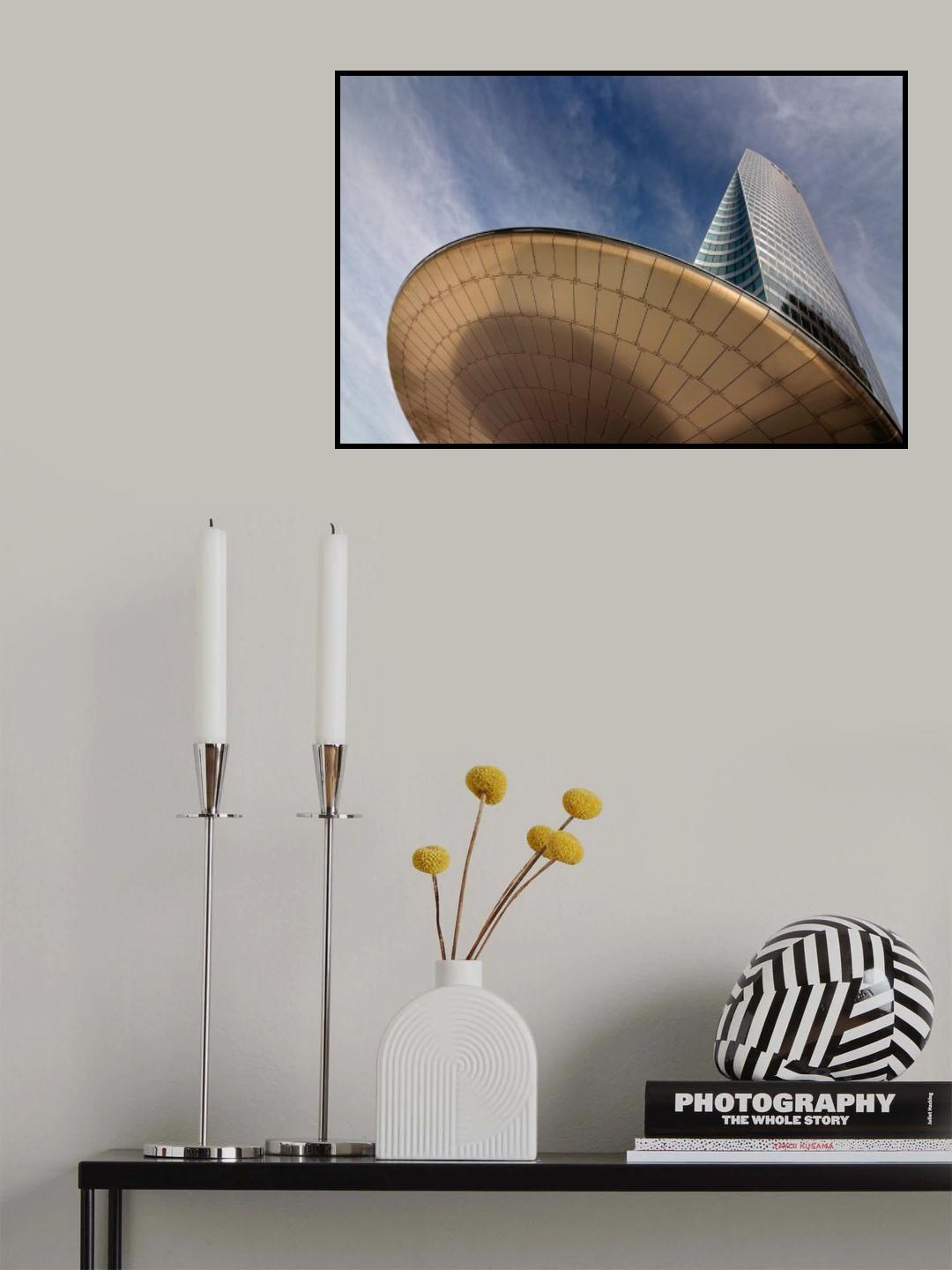 Space architecture Poster och Canvastavla