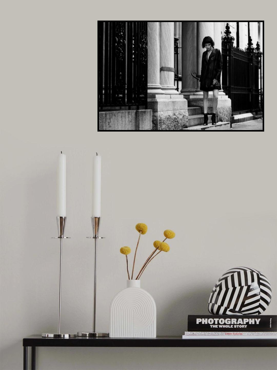 Paint it black 2 Poster och Canvastavla