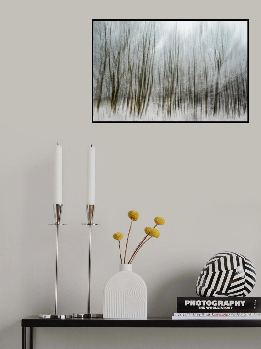 dancing trees Poster och Canvastavla