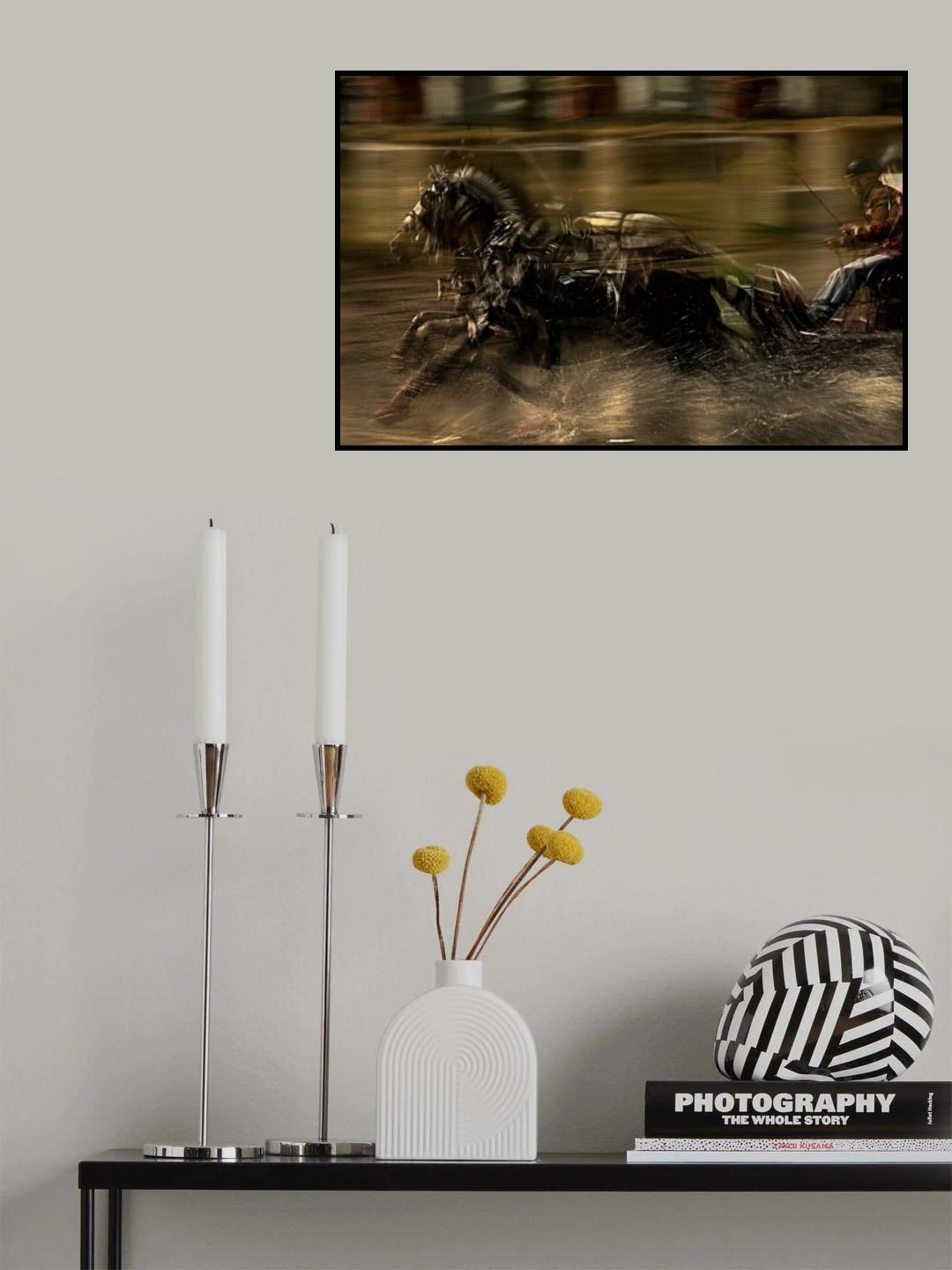 Marathon Poster och Canvastavla