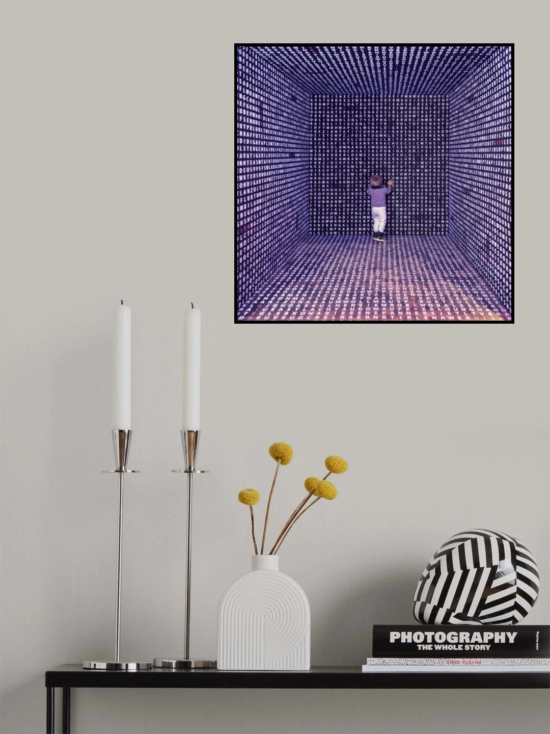 finding words Poster och Canvastavla