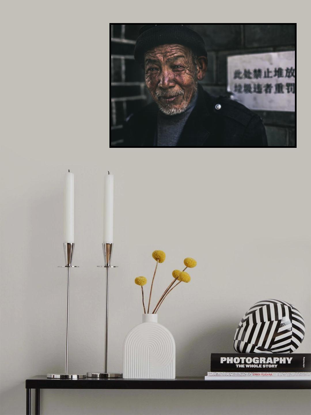 The man from Lijiang Poster och Canvastavla