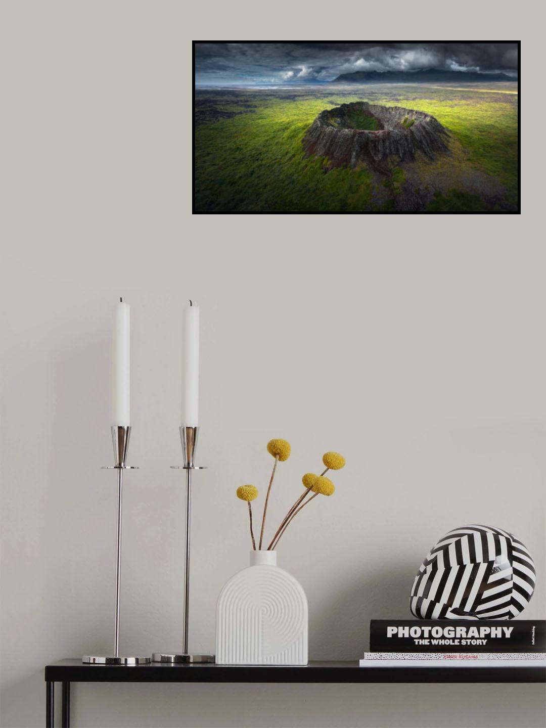 The Volcano Poster och Canvastavla