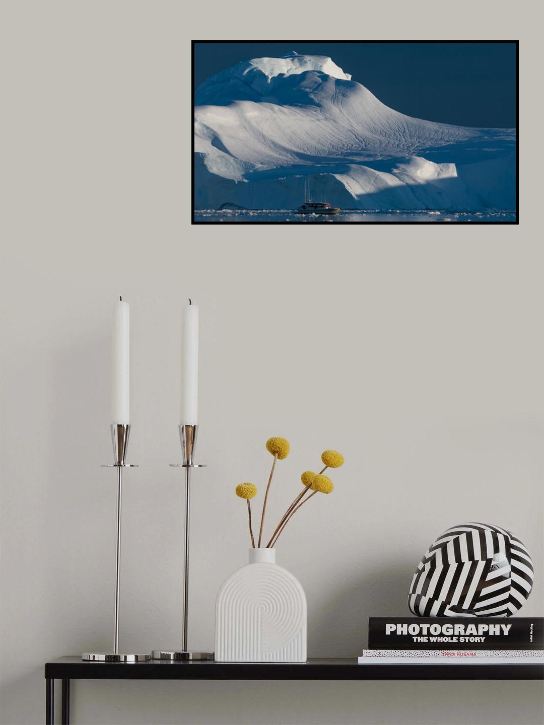 Ice contrast Poster och Canvastavla