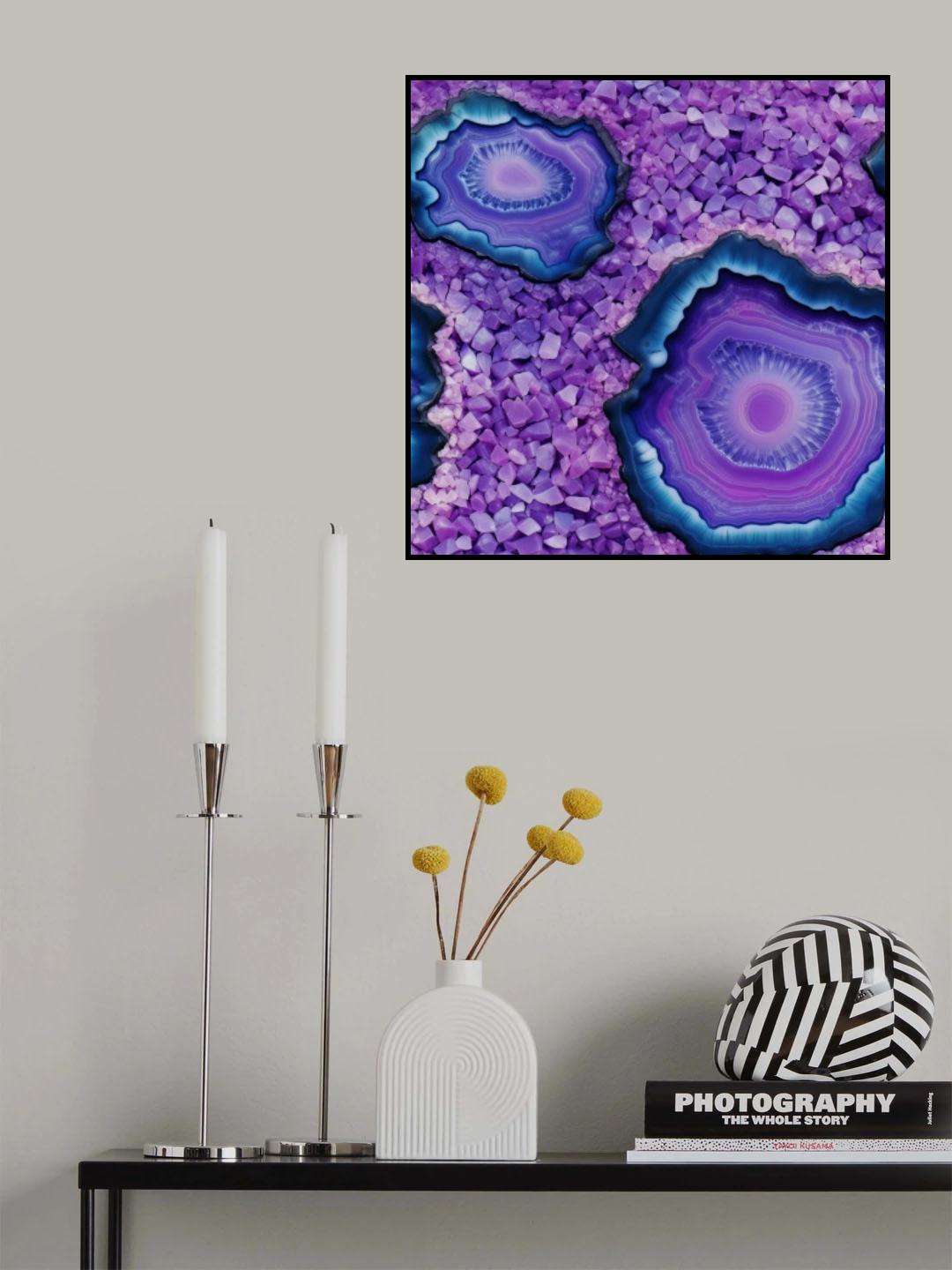 Agate 72 Poster och Canvastavla