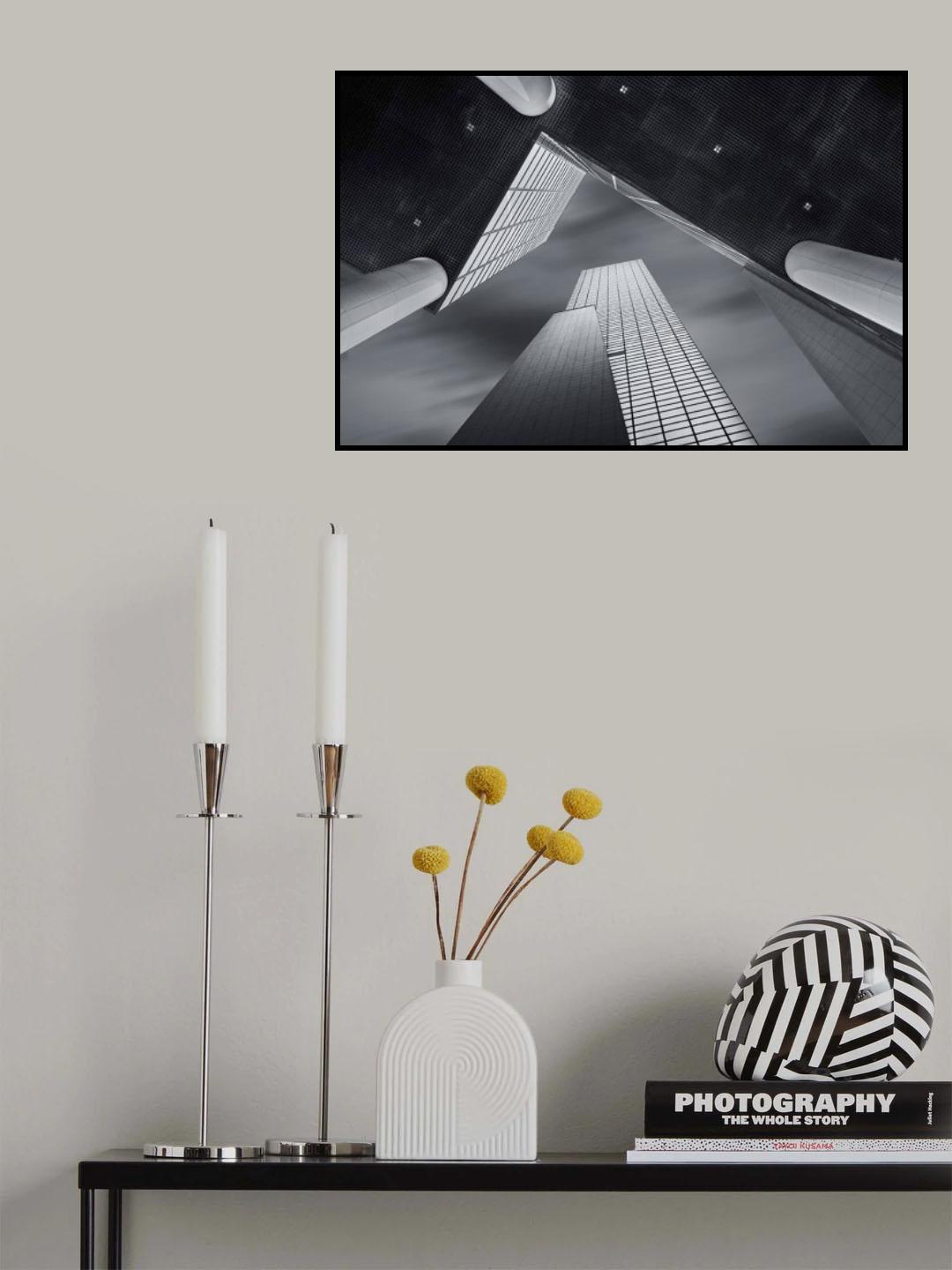 Meeting of shapes Poster och Canvastavla