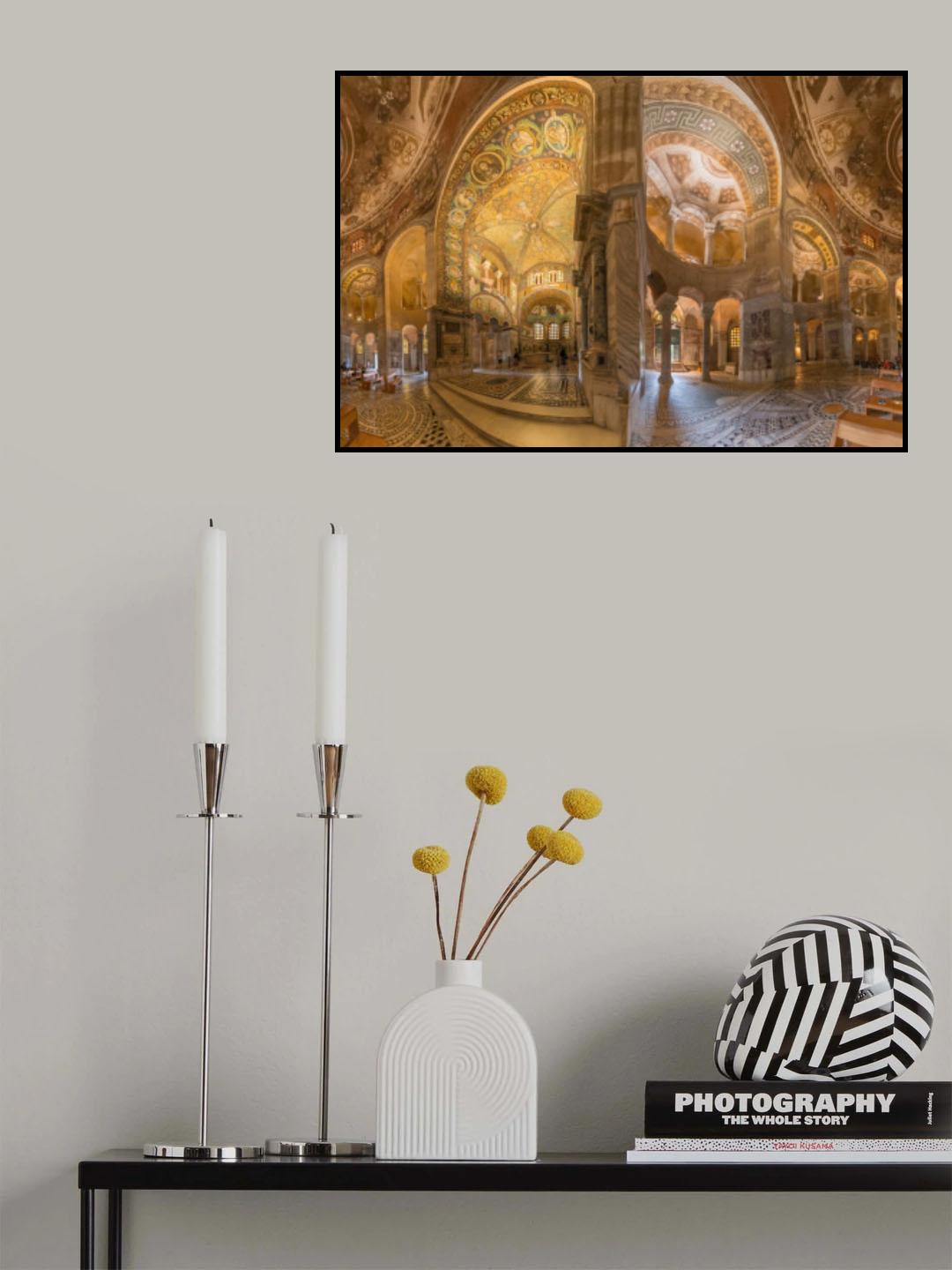 San Vitale perspective Poster och Canvastavla