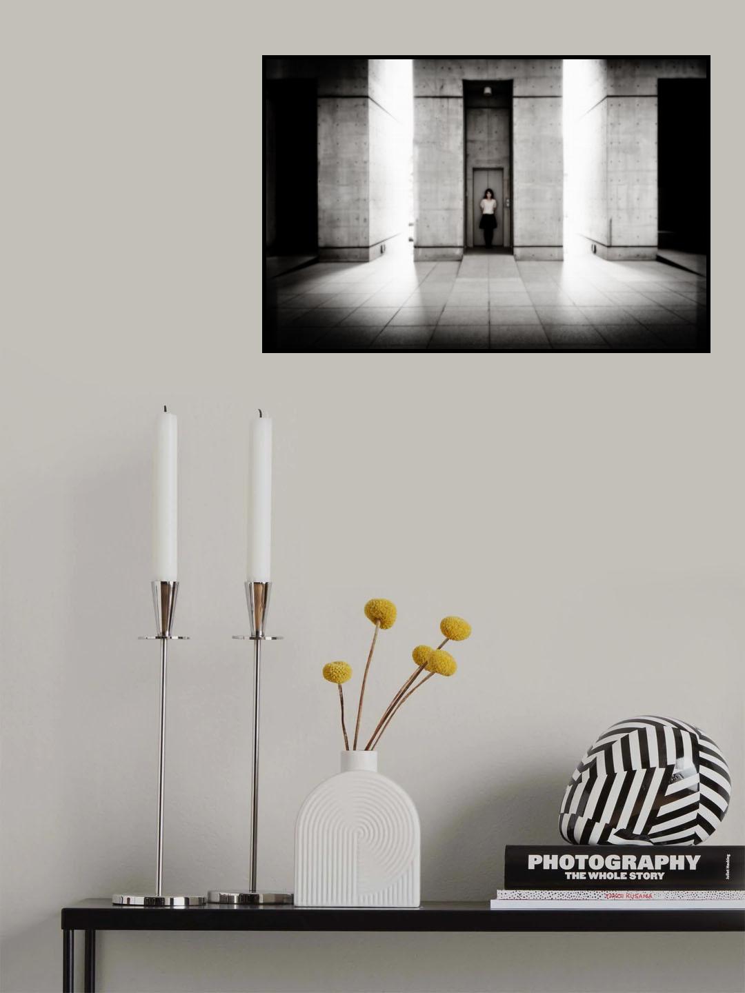 Concrete Poster och Canvastavla