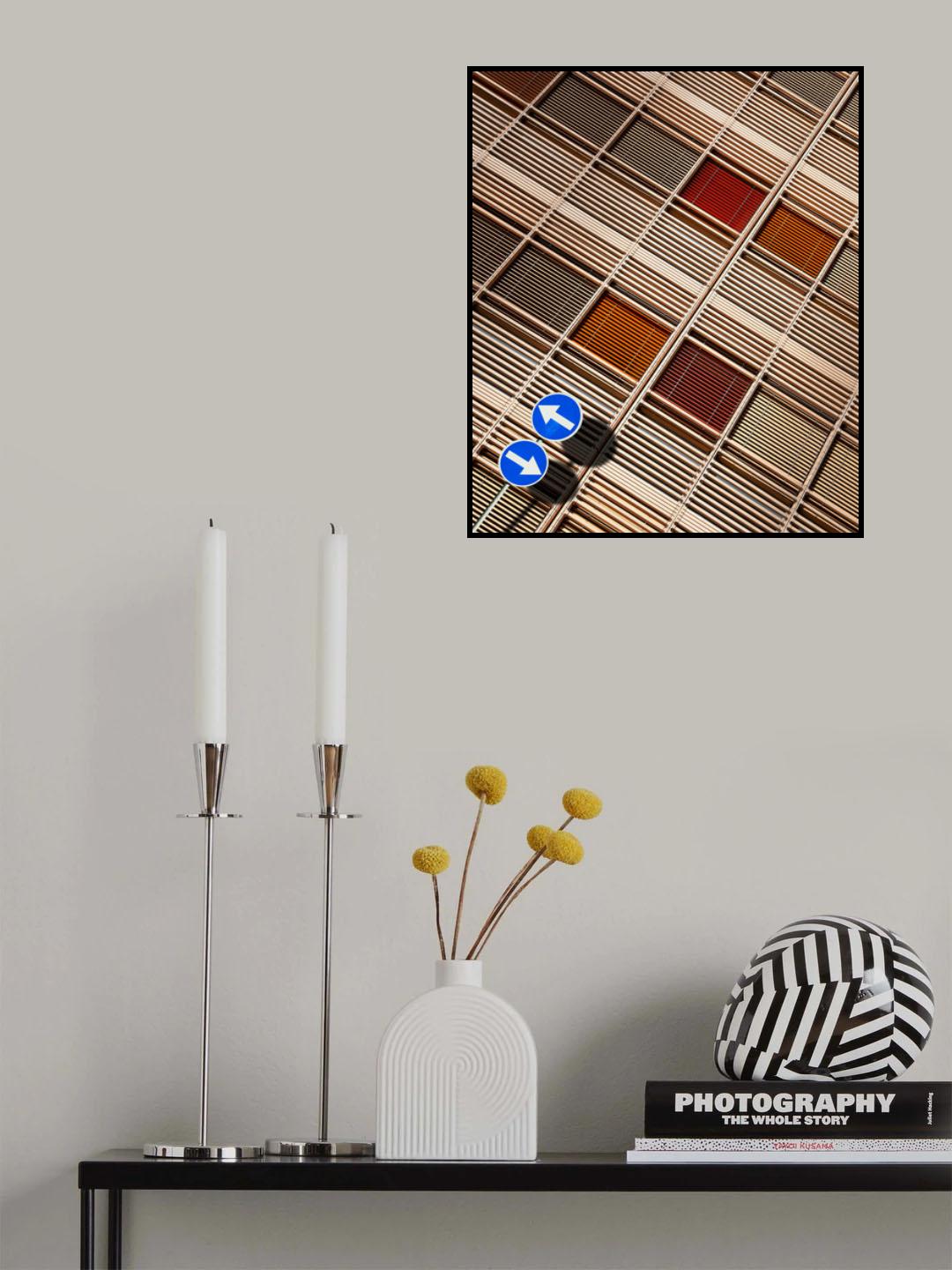 wooden windows Poster och Canvastavla