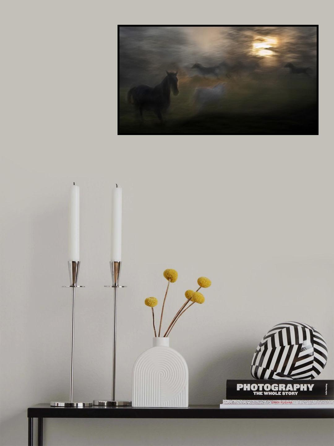 evening pastoral Poster och Canvastavla