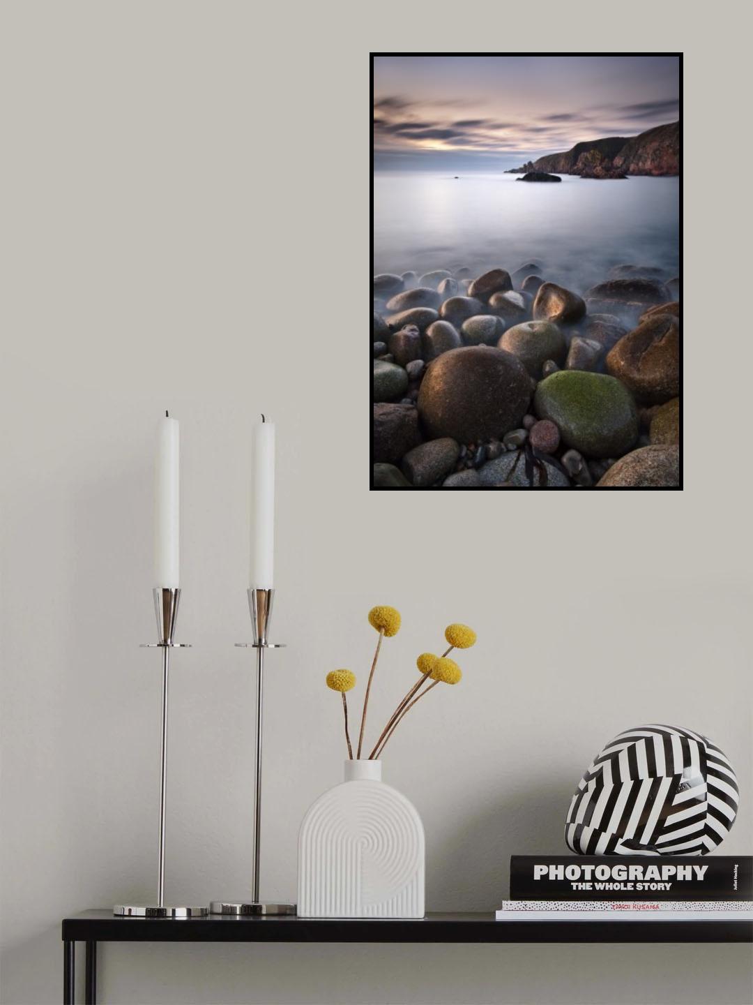 Pebble Beach Poster och Canvastavla