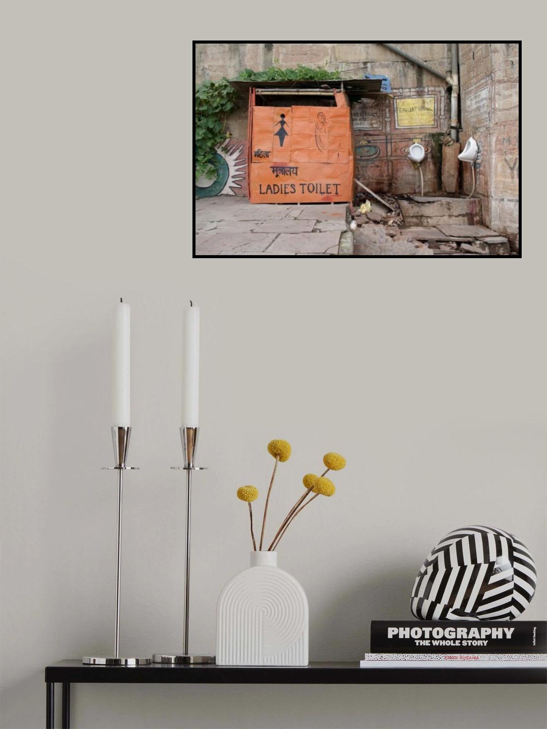 WC Poster och Canvastavla
