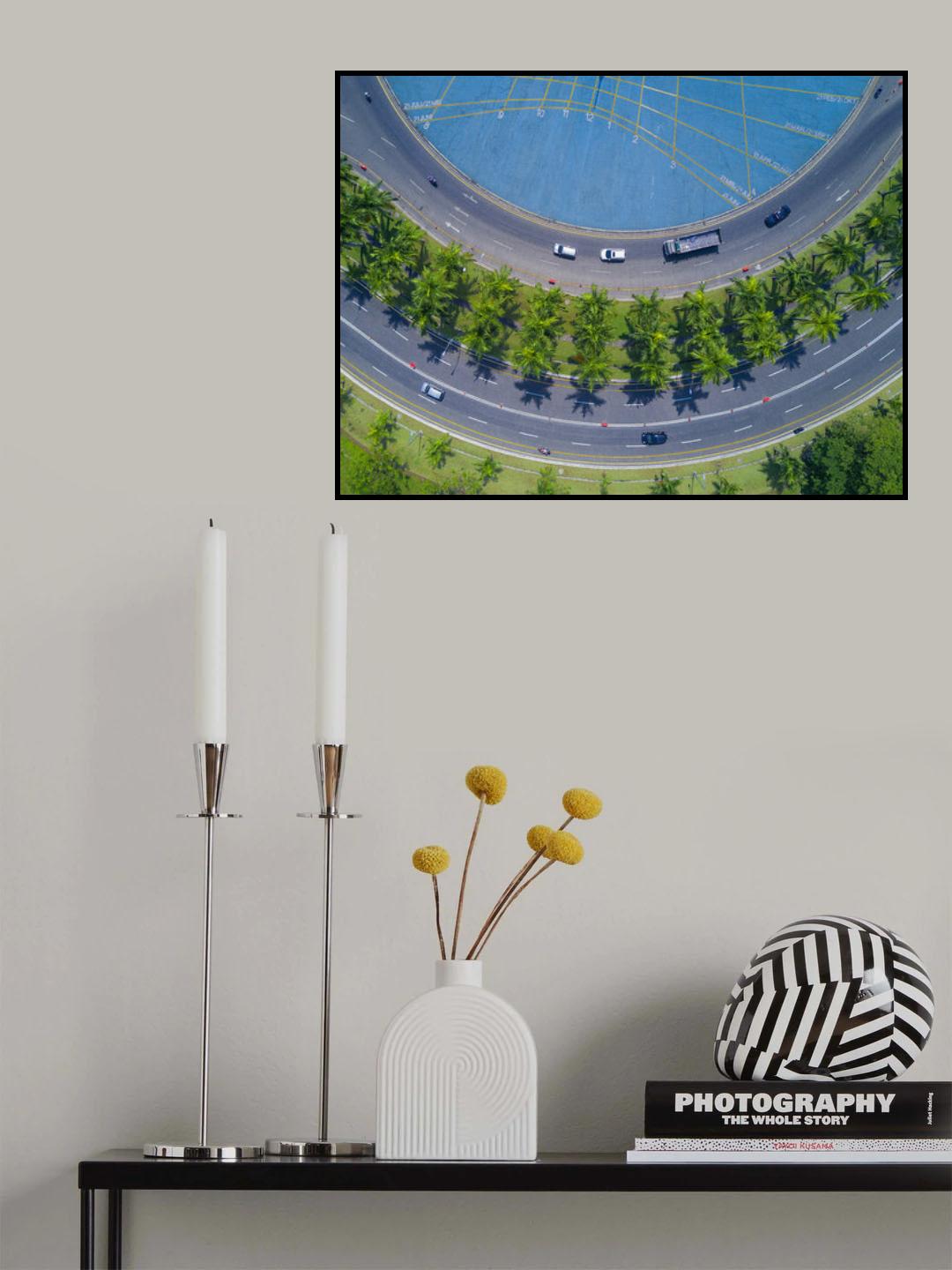Curve Poster och Canvastavla