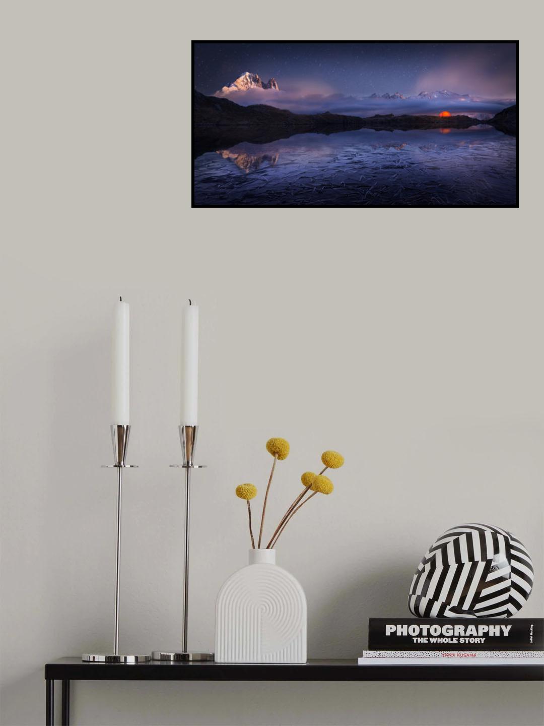 Lac des Cheserys Poster och Canvastavla