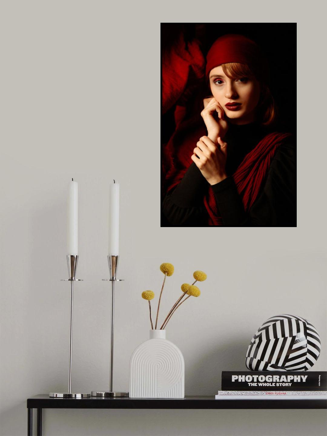 Redness Poster och Canvastavla