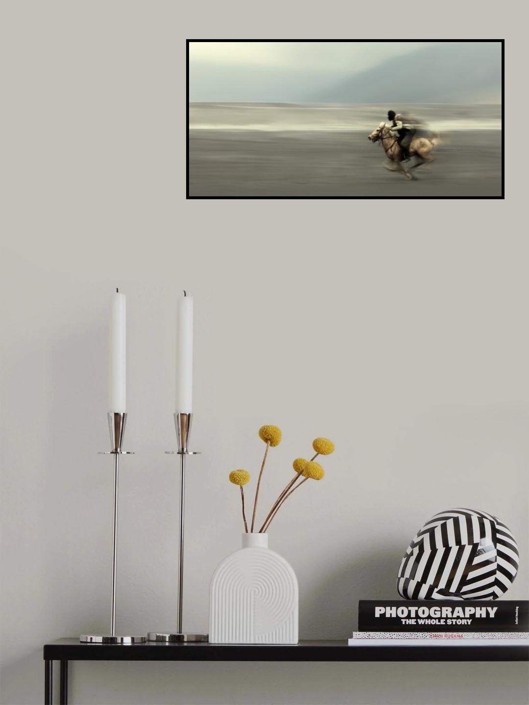 Flying horse Poster och Canvastavla