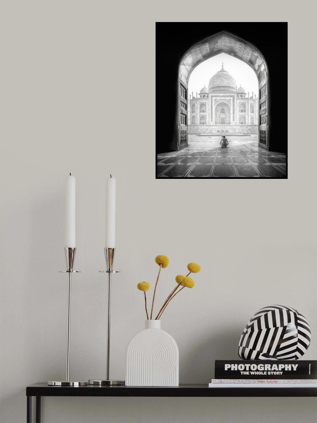 Taj Mahal Poster och Canvastavla