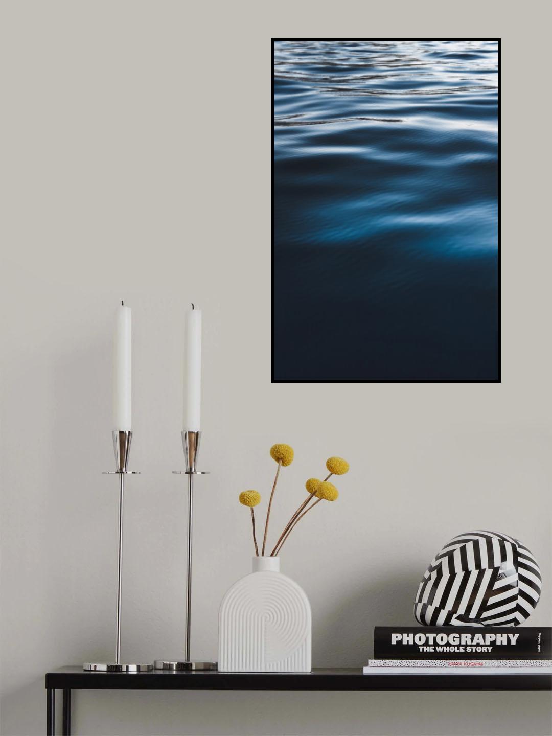 Water Textures Poster och Canvastavla
