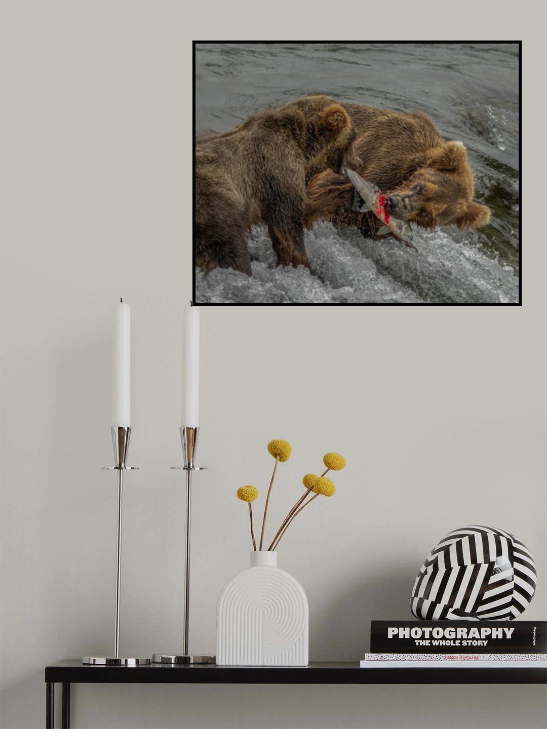 Snatch fish Poster och Canvastavla
