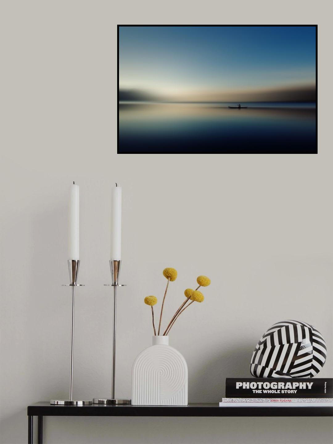 alone in somewhere Poster och Canvastavla