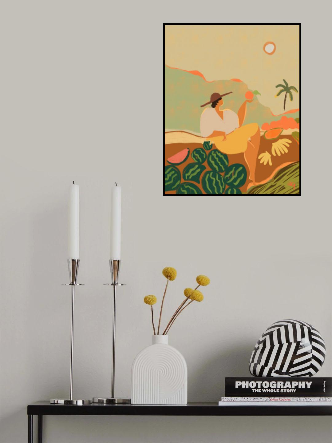 Farmer Guava Poster och Canvastavla