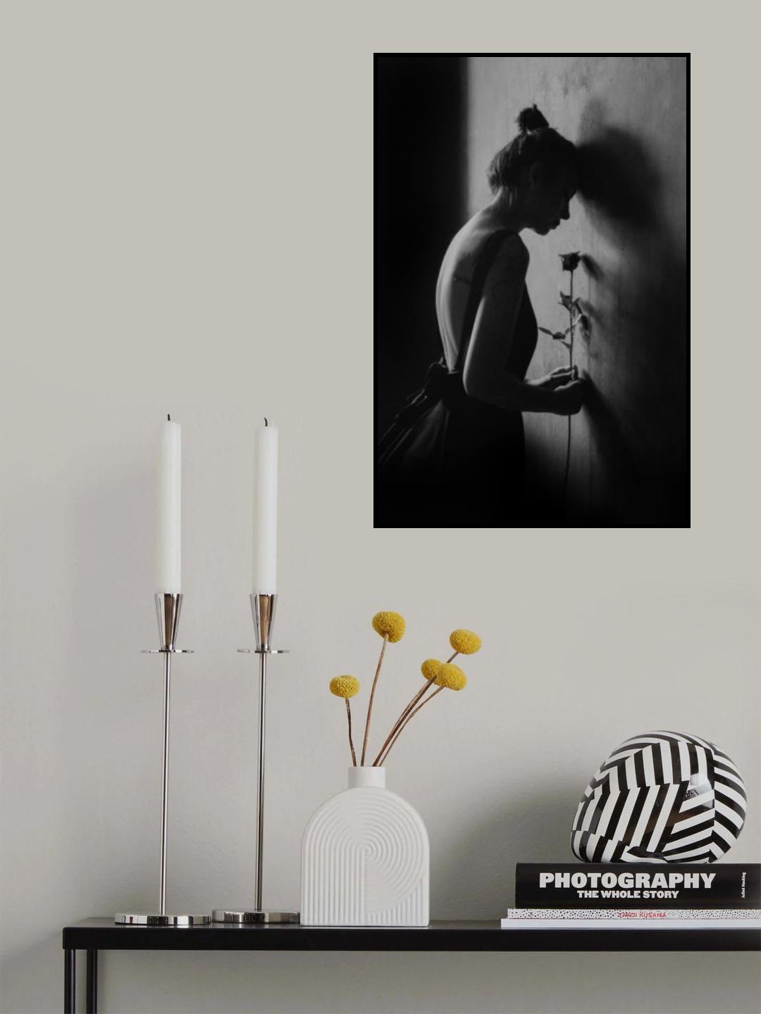 Black Rose Poster och Canvastavla