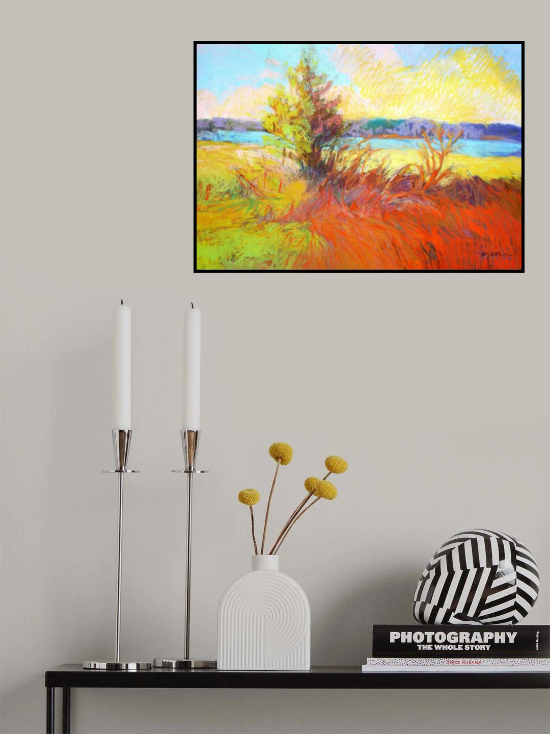 Df372 Goldenday Poster och Canvastavla