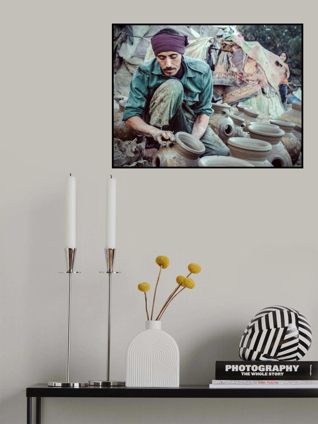 Father and daughter Poster och Canvastavla