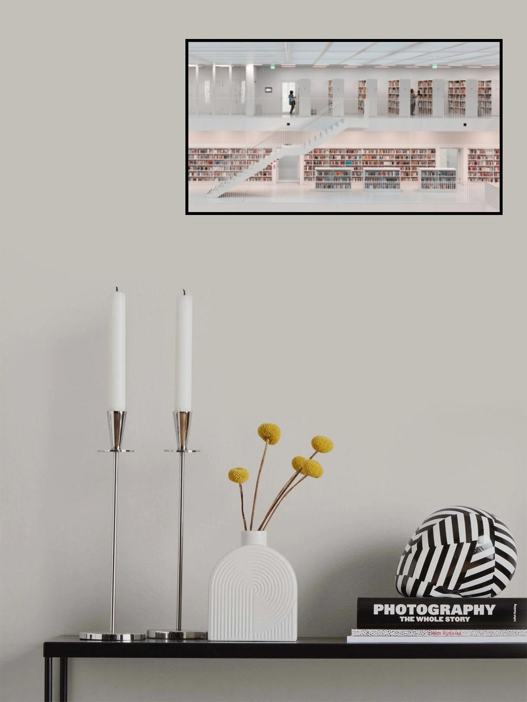 in the library, 2014 Poster och Canvastavla