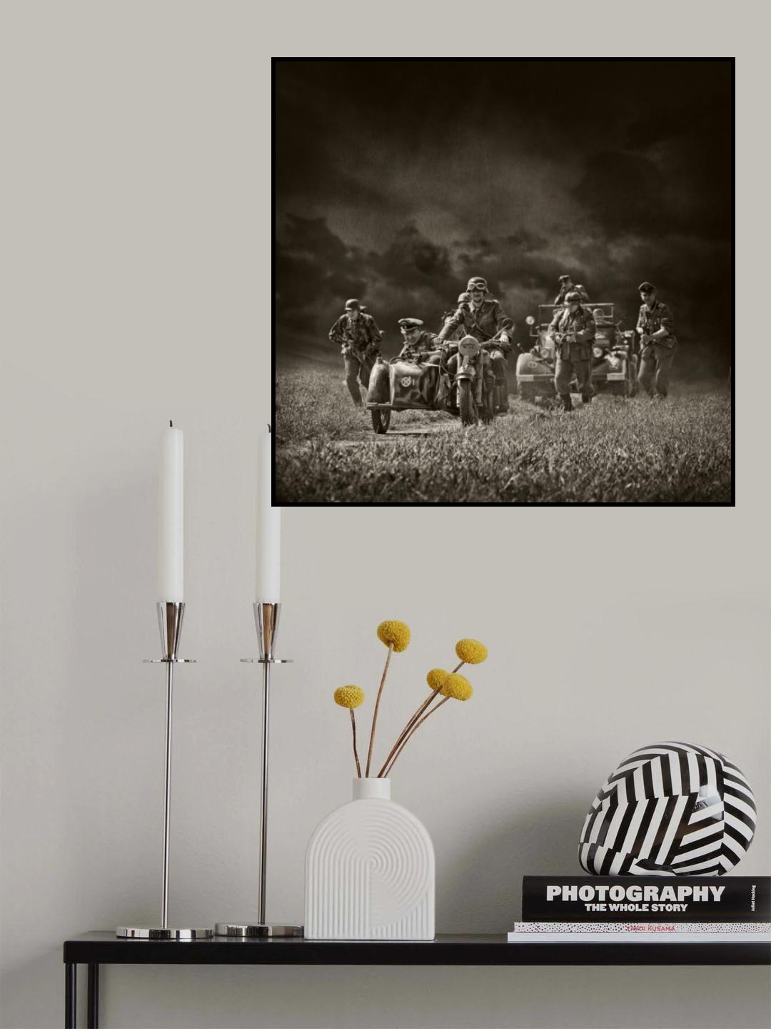 Es ist der Krieg Poster och Canvastavla