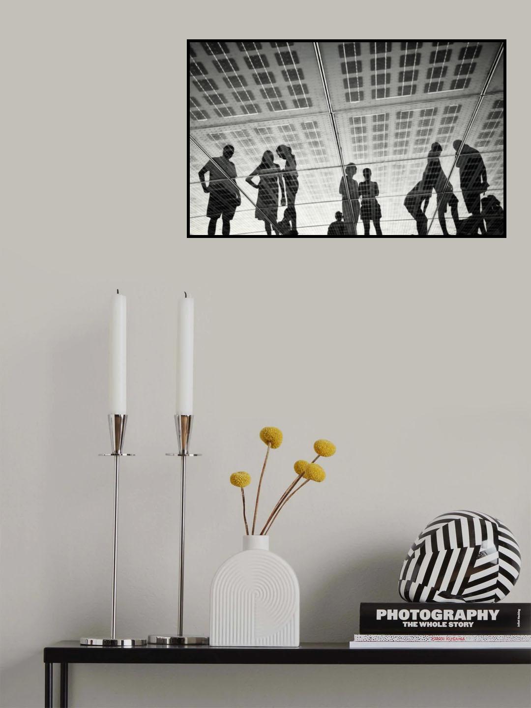 silhouette Poster och Canvastavla