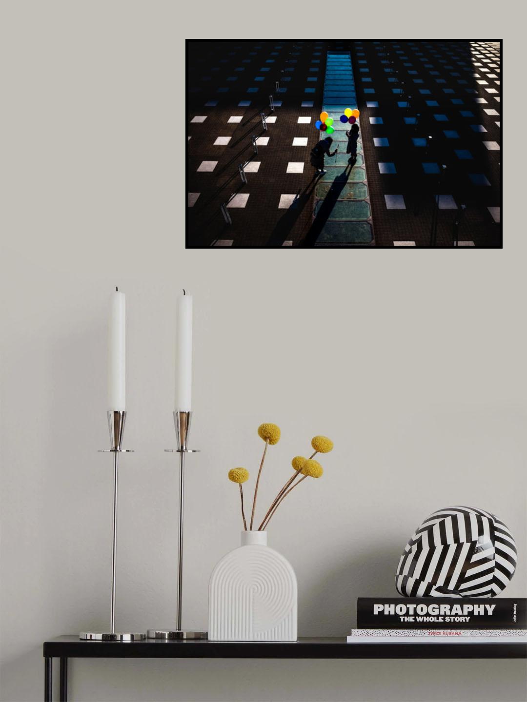 Balloons in the shadow Poster och Canvastavla