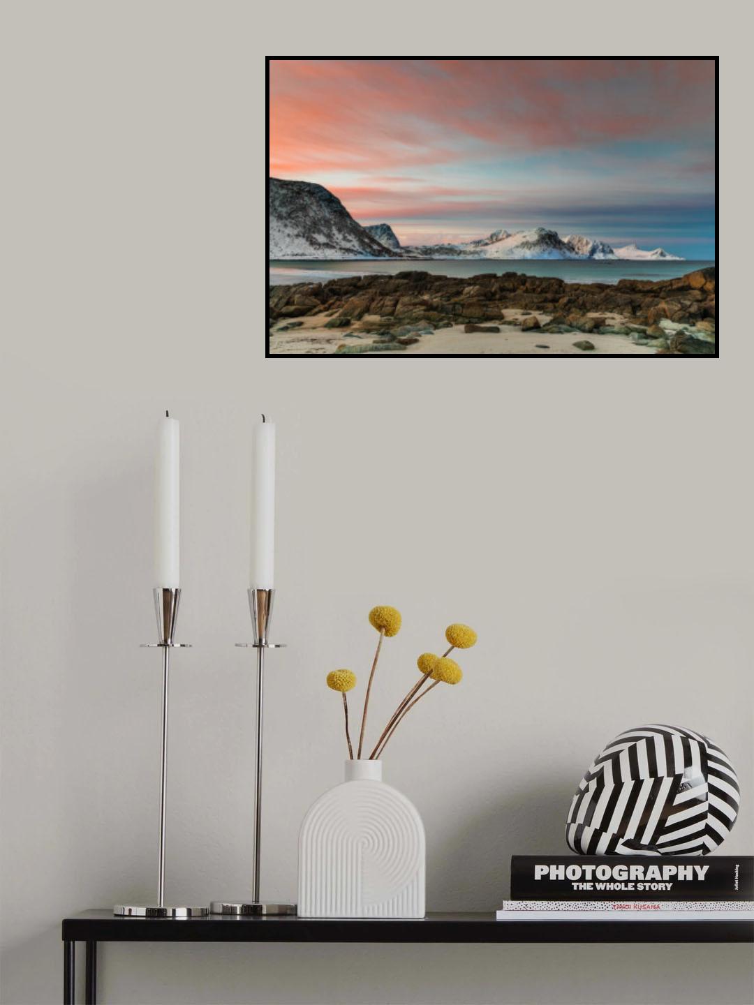 Winter Dawn Poster och Canvastavla