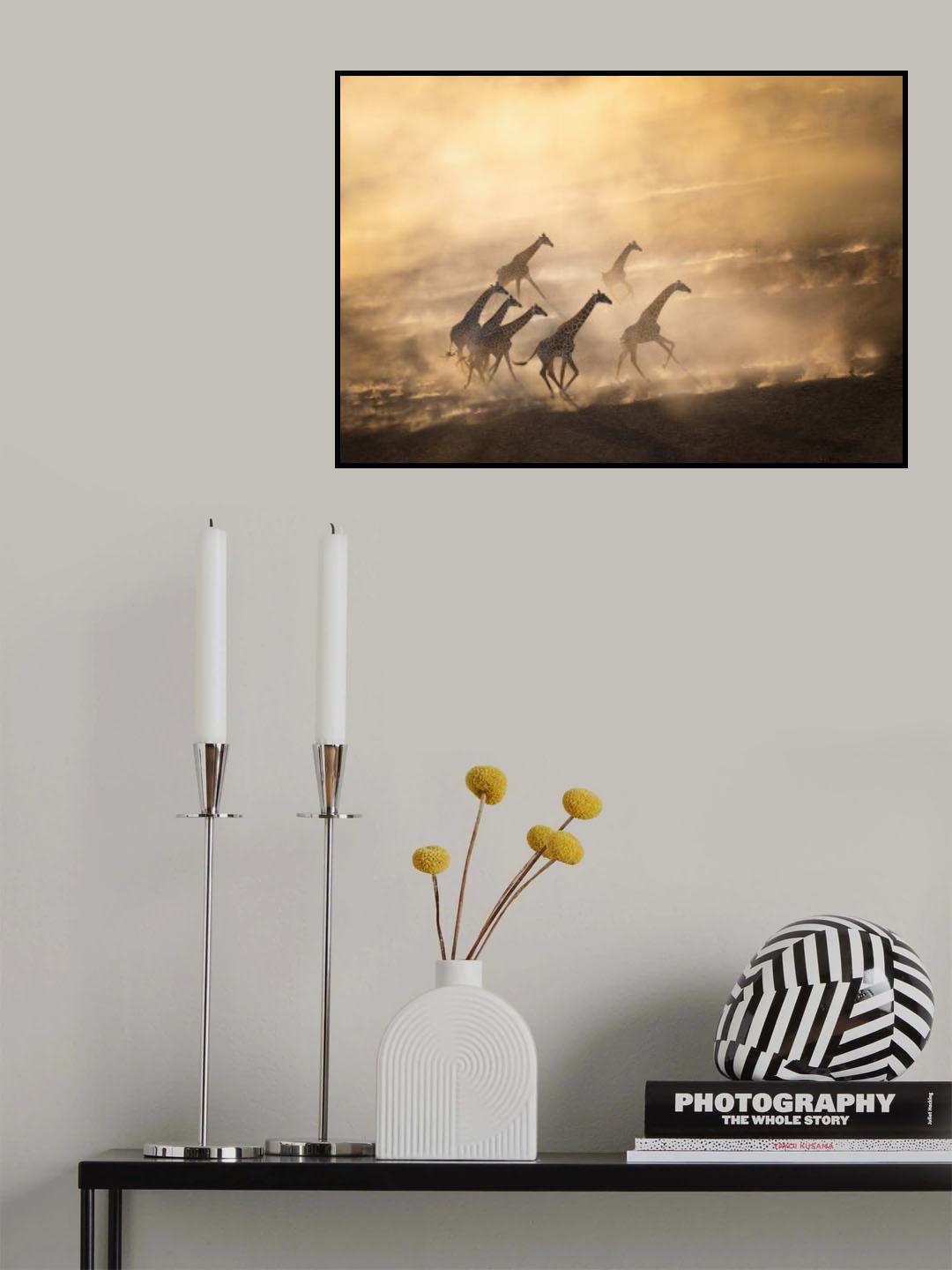 Running Poster och Canvastavla