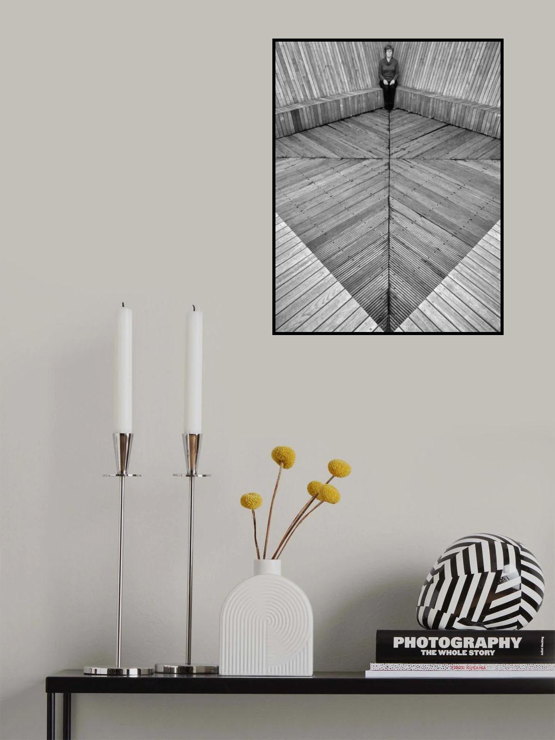 wood structures Poster och Canvastavla