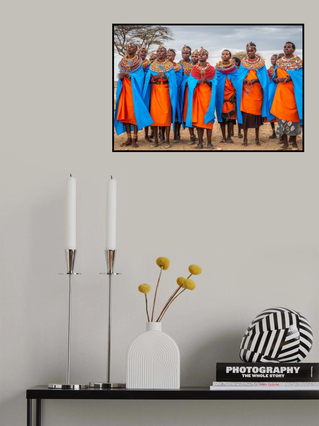 The magnificent Samburu Poster och Canvastavla