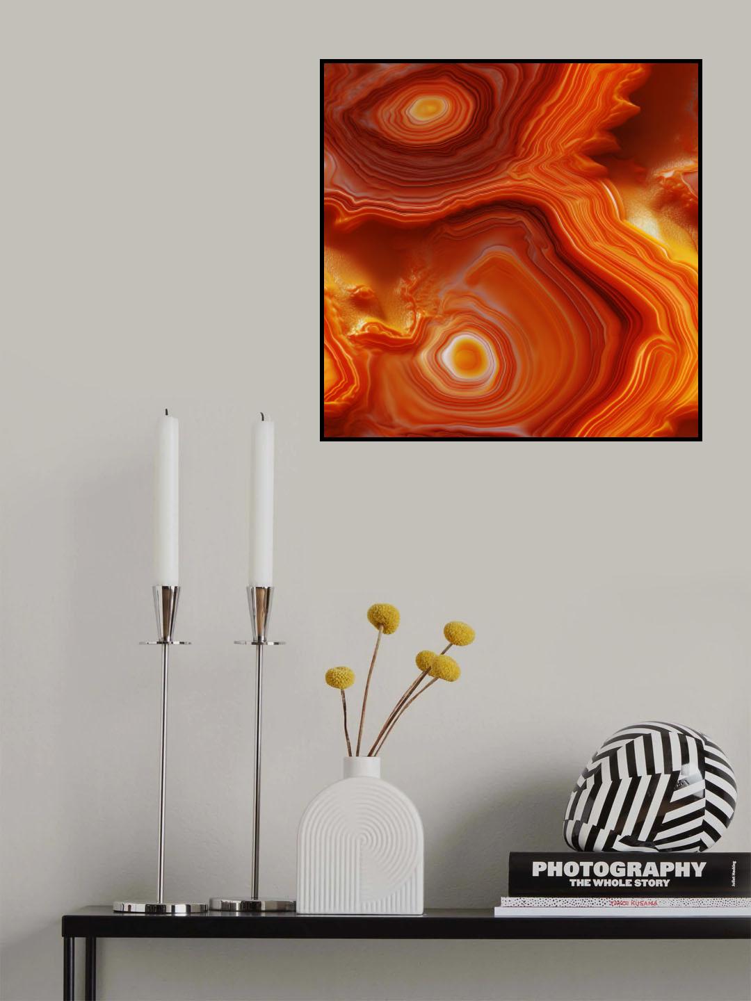 Agate 40 Poster och Canvastavla