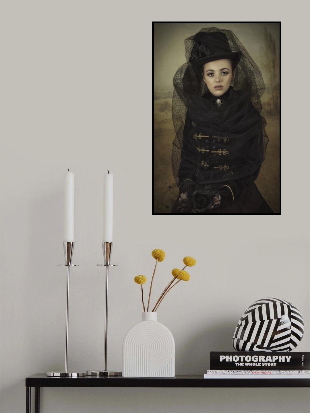 English lady Poster och Canvastavla