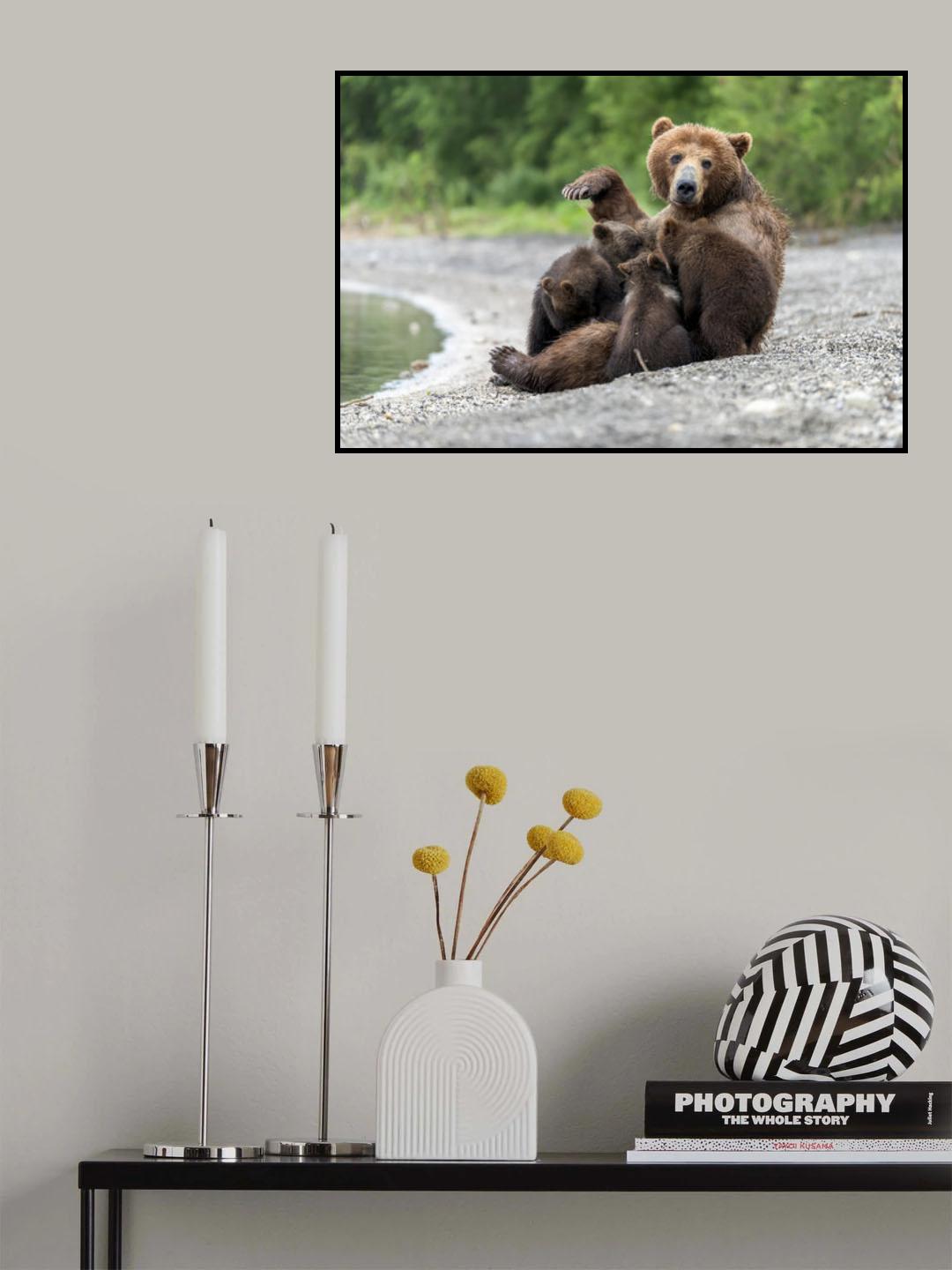 Bye bye Poster och Canvastavla