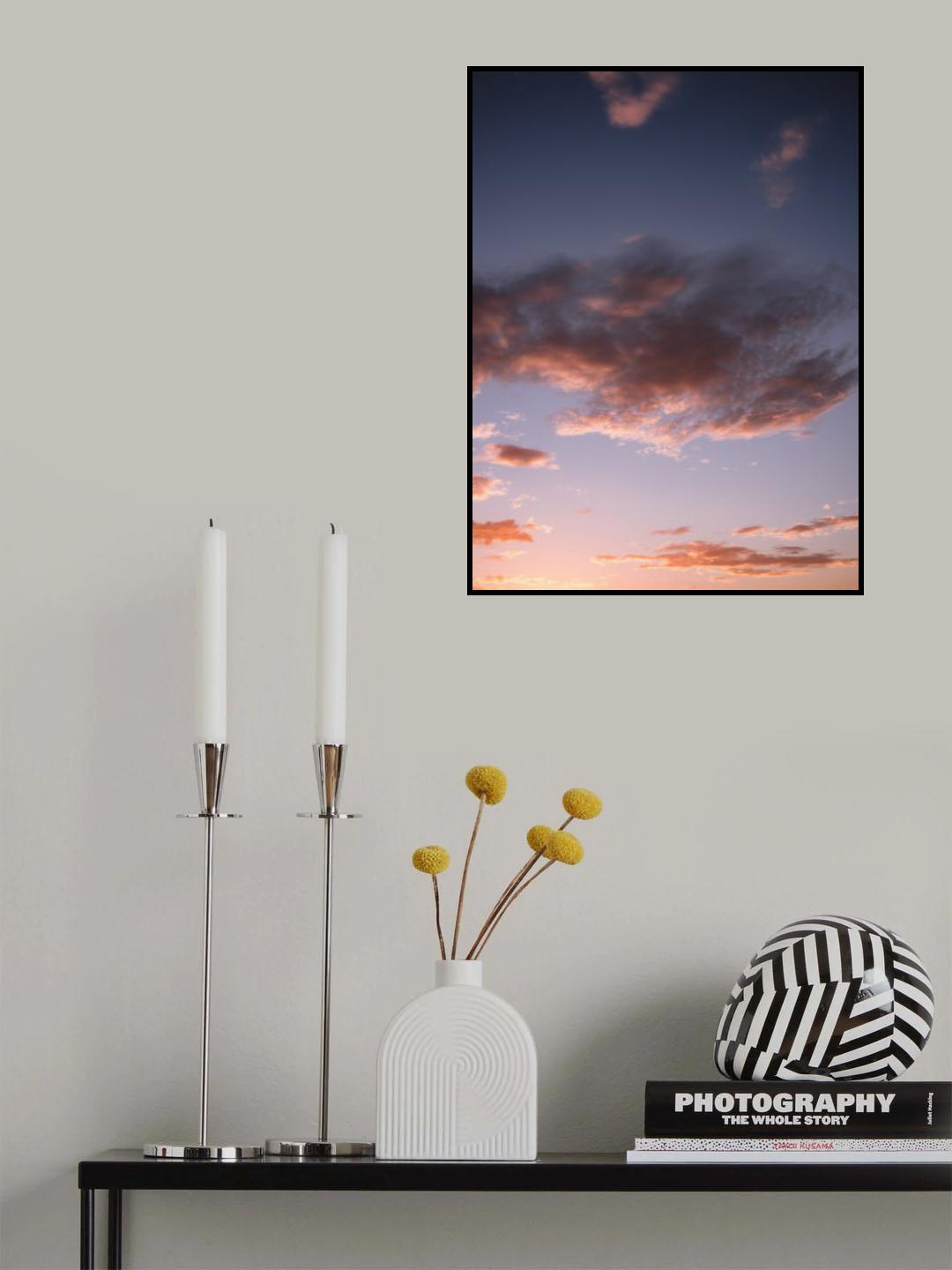 Sky on Fire Poster och Canvastavla