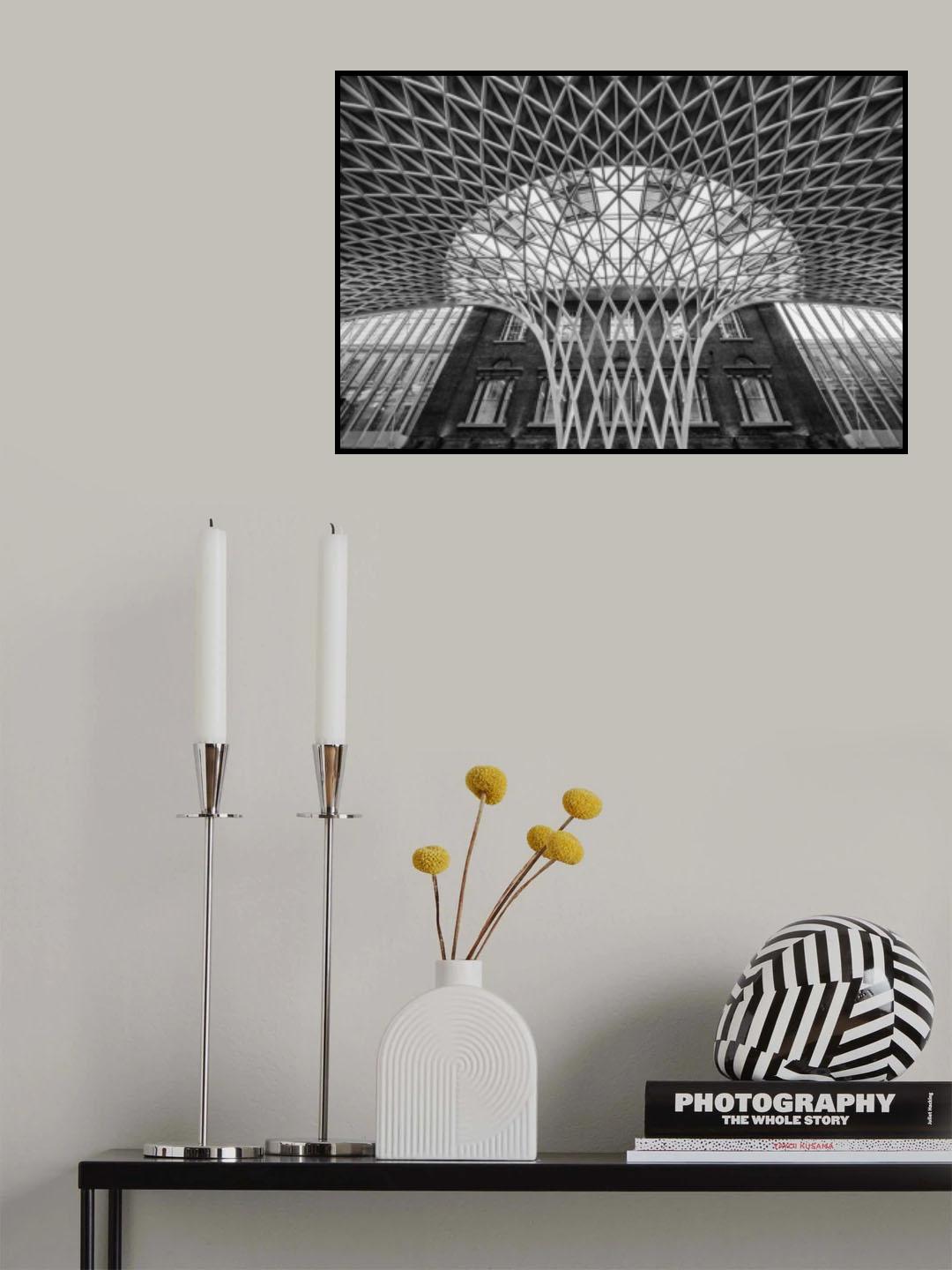 Kings Cross Station Poster och Canvastavla
