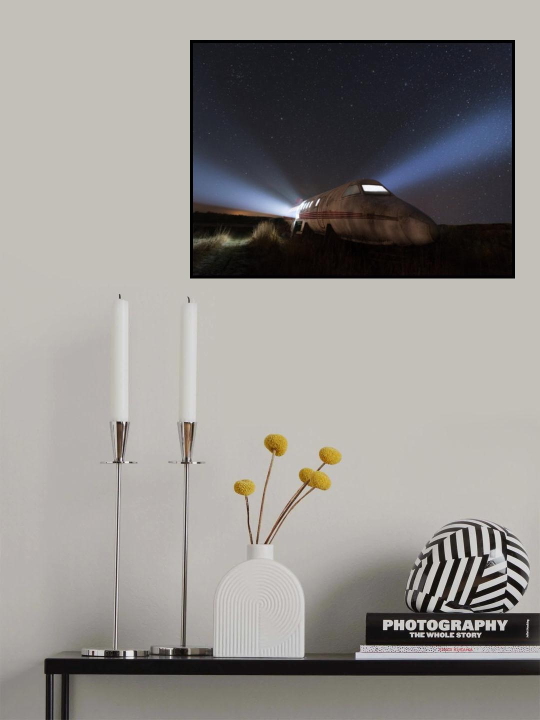 Plane wreck Poster och Canvastavla
