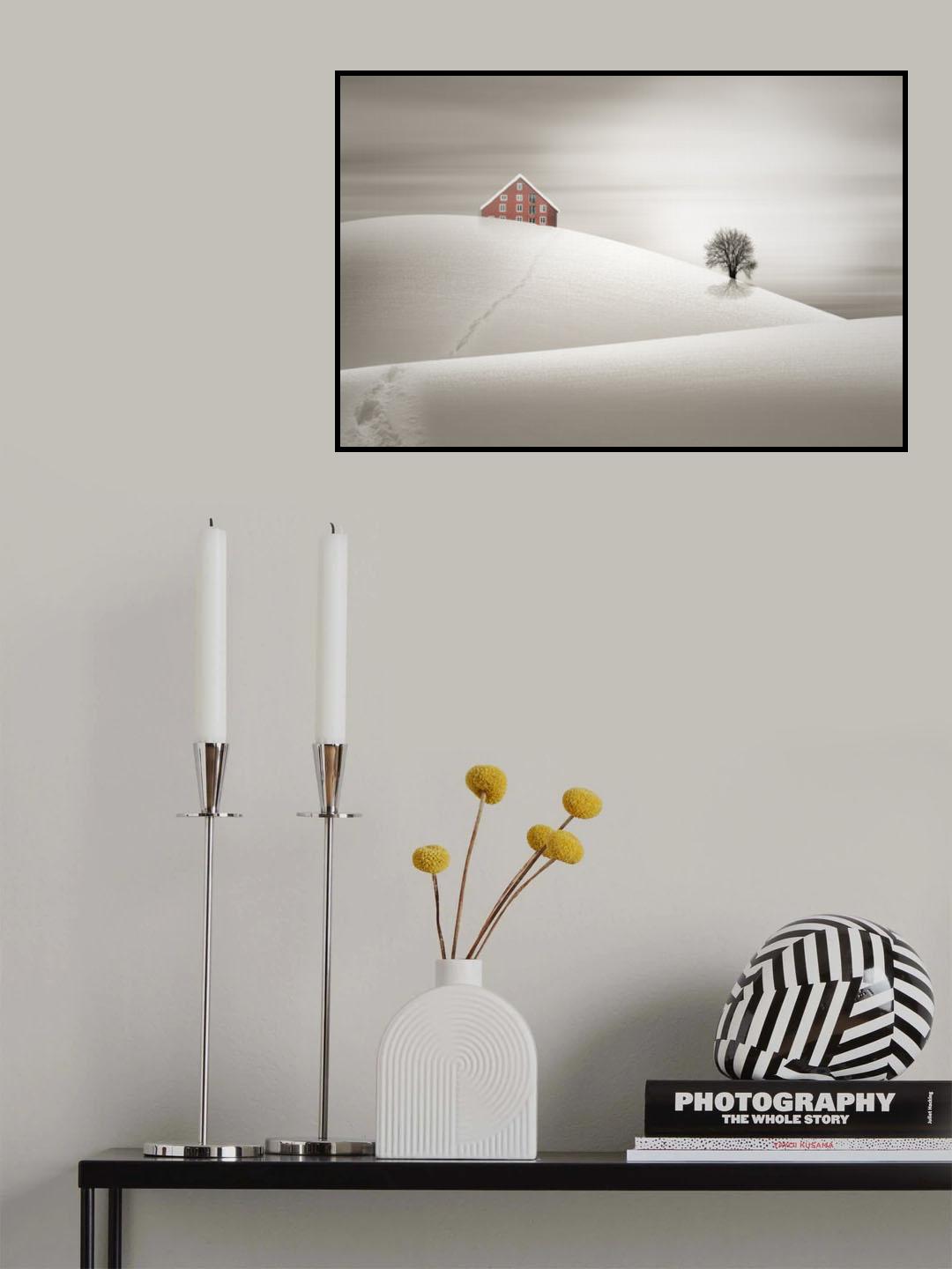 Winter Poster och Canvastavla