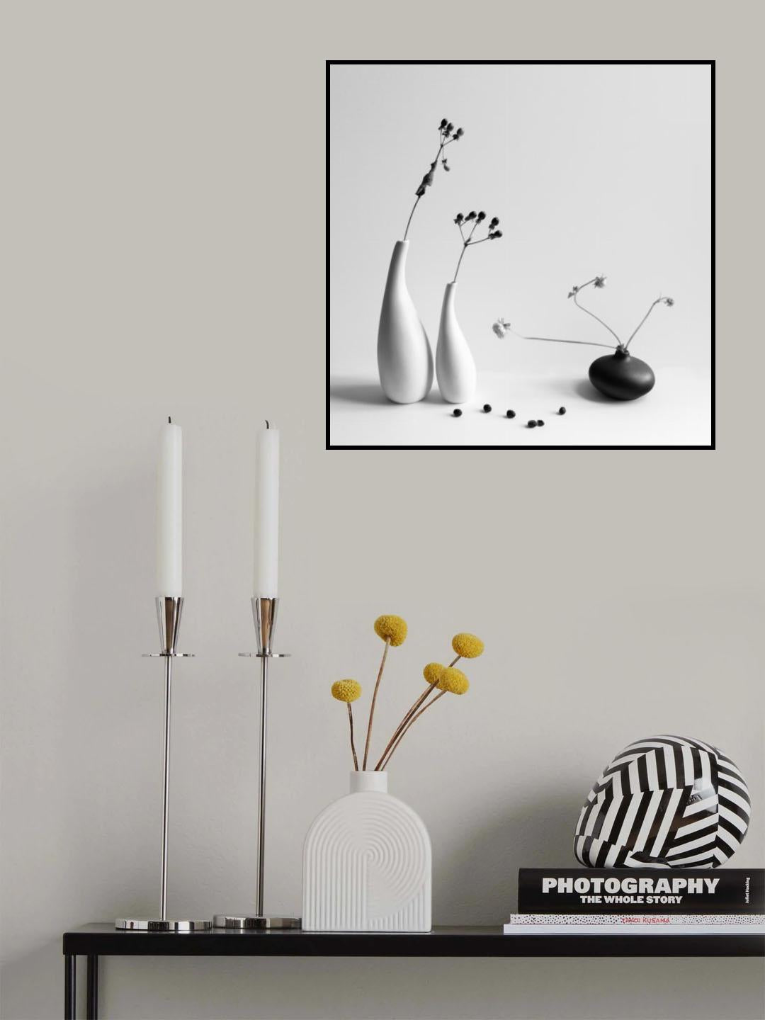 Black and White Poster och Canvastavla