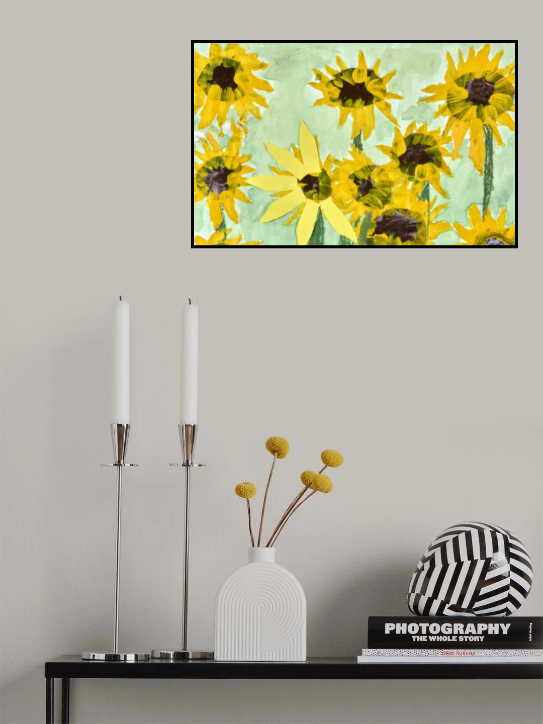 Suflowers By Jam Poster och Canvastavla