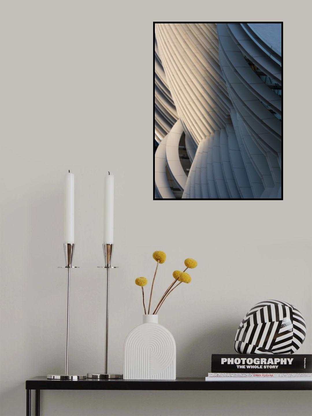 curve Poster och Canvastavla