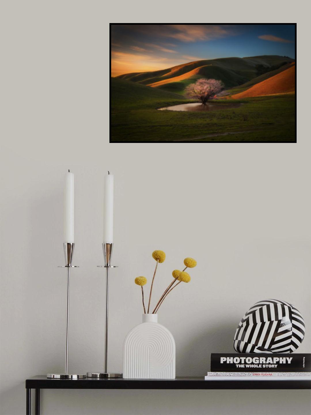 The Last Light at the Lone Tree Poster och Canvastavla