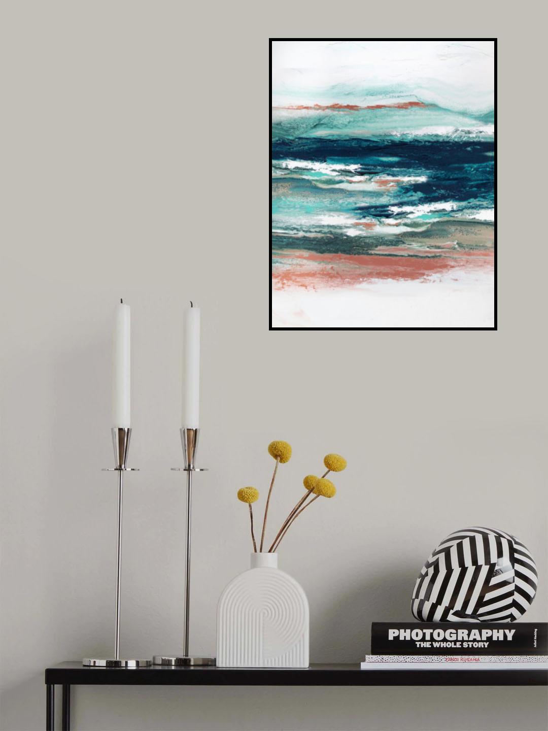 Rainbow Stripes 1 Poster och Canvastavla