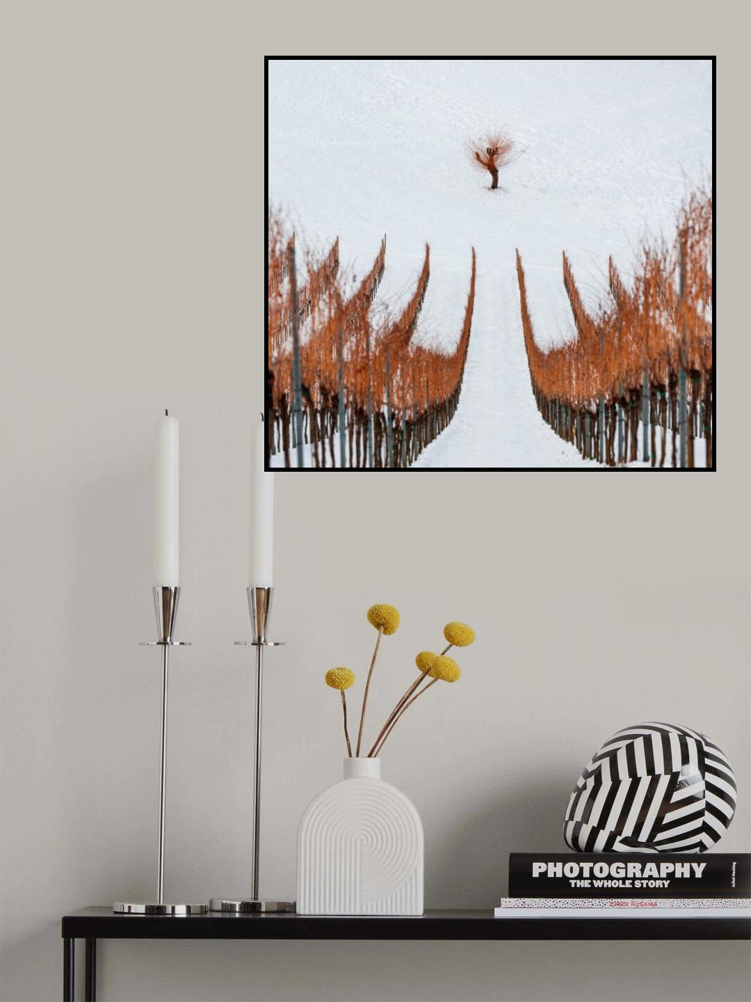 Winter Poster och Canvastavla